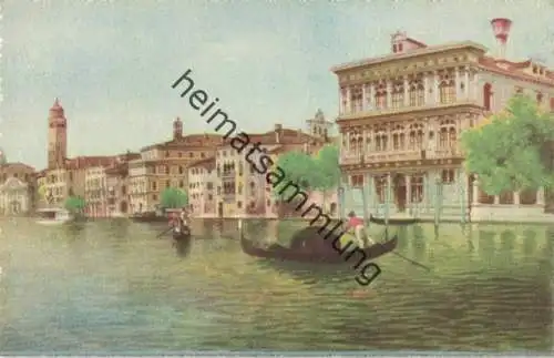 Venezia - Palazzo Vendramin - Verlag A. Srocchi Milano Venezia - Künstlerkarte