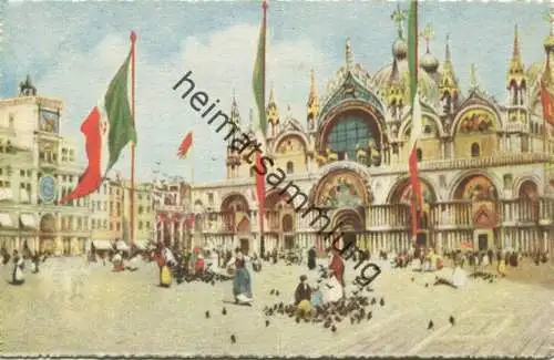 Venezia - Chiesa di S. Marco - Verlag A. Srocchi Milano Venezia - Künstlerkarte