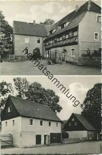 01665 Burkhardswalde - Historischer Gasthof - Verlag Brück & Sohn Meissen 1964