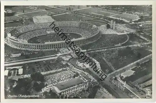 Berlin 30er Jahre - Reichssportfeld - Verlag Klinke & Co. Berlin - Foto-Ansichtskarte