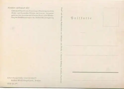 Oberbayrische Landschaft - Künstler-Hilfswerk 1937 - Gustav Adolf Engelhardt Berlin - Bild 24/IV - Verlag Wilhelm und Be