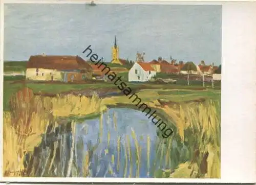 Oberbayrisches Dorf - Künstler-Hilfswerk 1937 - Anton Lamprecht München - Bild 68/XII - Verlag Wilhelm und Bertha von Ba