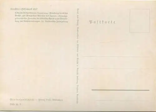 Winterlandschaft - Künstler-Hilfswerk 1937 - Franz Doll München - Bild 26/V - Verlag Wilhelm und Bertha von Baensch Stif