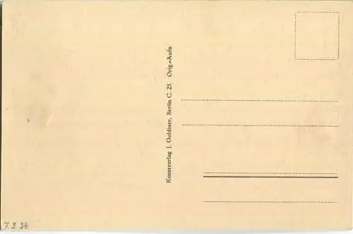 Berlin Grunewald - Havelpartie - Verlag J. Goldiner Berlin 30er Jahre