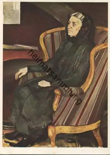 Bildnis der Mutter - Künstler-Hilfswerk 1937 - Prof. Willy Jaeckel Berlin - Bild 36/VI - Verlag Wilhelm und Bertha von B