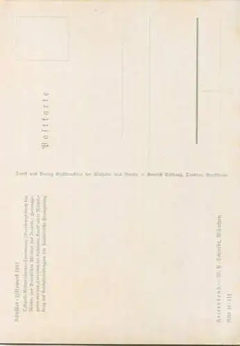 Feierabend - Künstler-Hilfswerk 1937 - W. P. Schmidt München - Bild 16/III - Verlag Wilhelm und Bertha von Baensch Stift