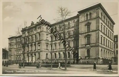 Chemnitz - Staatliche Akademie für Technik - Foto-AK - Verlag Emil Neubert Chemnitz