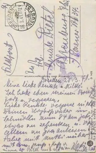 Soldatenhumor - signiert Barlog - Verlag Driesen Berlin - gel. 1941