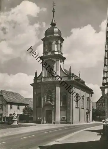 Steinbach - Pfarrkirche St. Josef - Foto-AK Grossformat - Verlag Eberhard Zwicker Würzburg