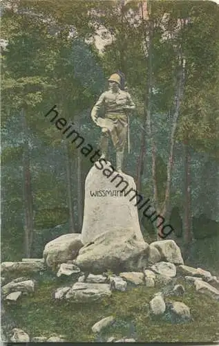 Bad Lauterberg - Wissmann Denkmal im Kurpark - Verlag Stengel & Co. Dresden