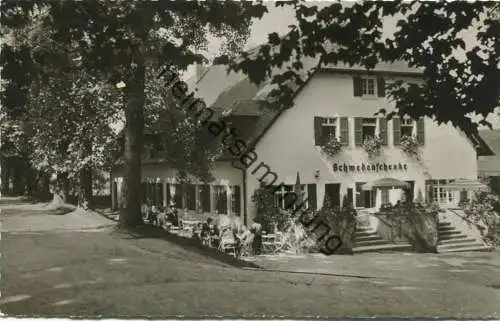 Insel Mainau - Schwedenschenke - Foto-AK - Verlag Schöning & Co. Lübeck gel. 1961