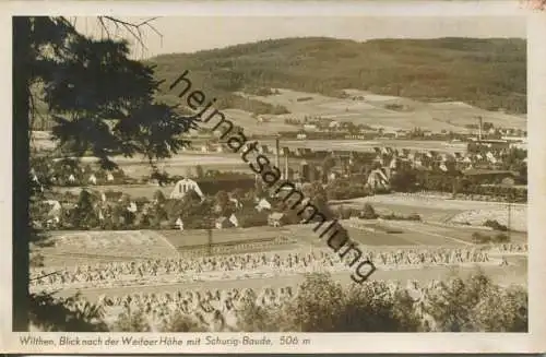 Wilthen - Blick nach der Weifaer Höhe - Foto-AK - Verlag W. Borsch Cunewalde