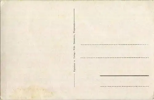 Worpswede - Heldenhain mit Niedersachsenstein - Verlag Wilh. Dommreis Worpswede