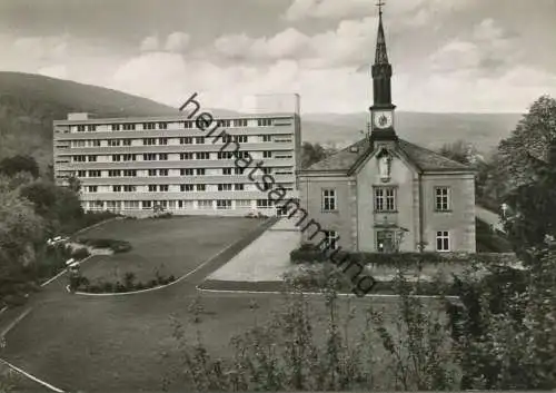 Lohr am Main - Kreiskrankenhaus - Foto-AK Grossformat - Verlag Gebr. Metz Tübingen