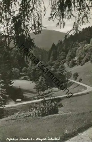 Huzenbach - Seebachtal - Foto-AK - Verlag A. Hermann & Co. Stuttgart