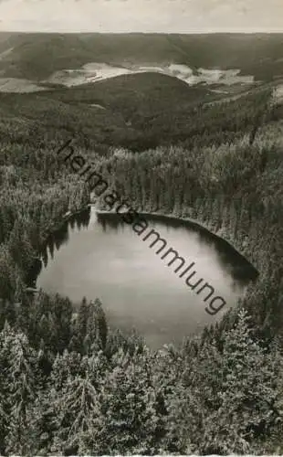 Huzenbach - Huzenbachsee - Foto-AK - Verlag Gebr. Metz Tübingen