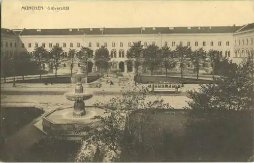 München - Universität - Strassenbahn