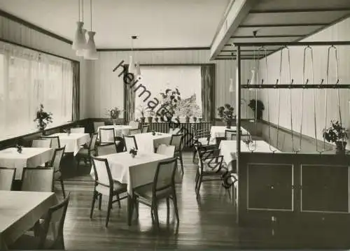 Huzenbach - Gasthof-Café-Pension Bären - Besitzer W. Grammel - Foto-AK Grossformat - Verlag Gebr. Metz Tübingen