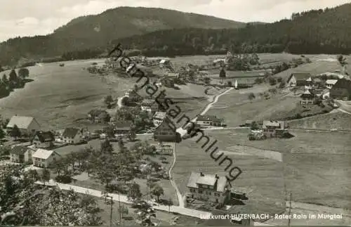 Huzenbach - Foto-AK - Roter Rain - Verlag A. Hermann & Co. Stuttgart