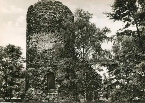 Burg Lichtenegg - Foto-AK Grossformat - Verlag Foto-Kohlbauer Pfronten