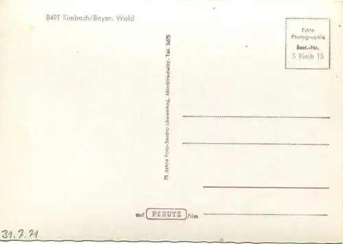 Rimbach - Foto-AK Grossformat - Verlag Löwenhag Marktredwitz