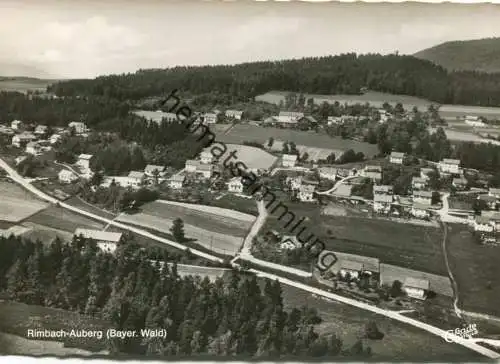 Rimbach-Auberg - Foto-AK Grossformat - Gästehaus Albert Bachl - Verlag Löwenhag Bischofsreut