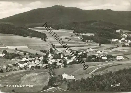 Thenried - Luftbild - Foto-AK Grossformat - Verlag J. Fischer Gemischtwaren Thenried