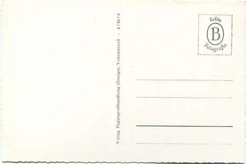 Tännesberg - Foto-AK 60er Jahre - Verlag Papiergroßhandlung Dineiger Vohenstrauß