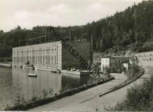 Energieversorgung Ostbayern - Pumpspeicherwerk Reisach- Foto-AK Großformat 60er Jahre - Verlag Foto-Wolf Nabburg