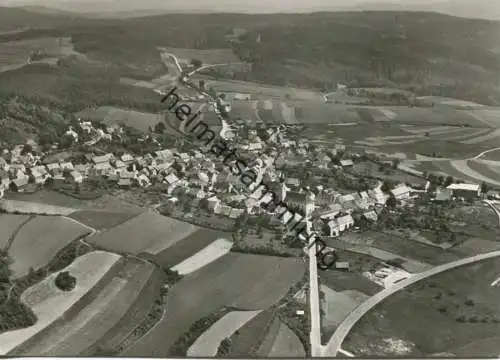 Tännesberg - Luftbild - Foto-AK Großformat 60er Jahre - Verlag Kaufhaus Carl Grötsch Tännesberg
