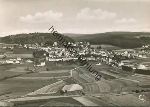 Tännesberg - Luftbild - Foto-AK Großformat 60er Jahre - Verlag Kaufhaus Carl Grötsch Tännesberg