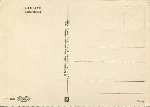 Bielitz - Landratsamt - AK-Grossformat