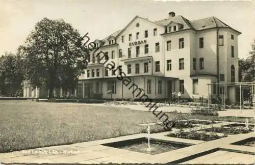 Bad Lausick - Kurbad - Foto-AK - Verlag Reinh. Kallmer Zwickau gel. 1966