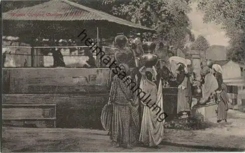 India - Women Carrying Chatties of Water