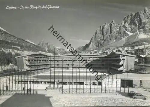 Cortina - Stadio Olimpico del Ghiaccio - Foto-AK Grossformat