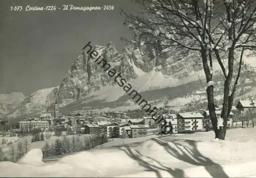 Cortina - Il Pomagagnon - Foto-AK Grossformat