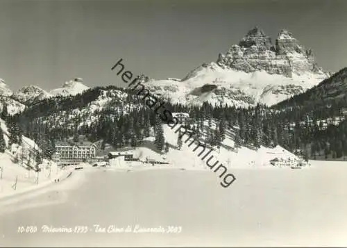 Misurina - Tre Cime di Lavaredo - Foto-AK Grossformat