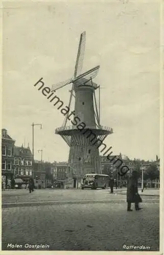 Rotterdam - Molen Oostplein - Edition Rembrandt Utrecht - gel. 1932