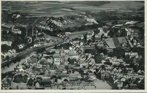 Diez - Fliegeraufnahme - Verlag Ernst Ramundt Diez gel. 1935