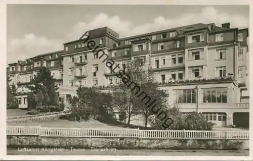 Königstein im Taunus - Taunusheim - Foto-AK - Georg Völker Königstein - gel. 1938