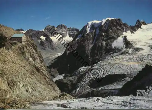 Cabane des Vignettes s. Arolla - AK Grossformat