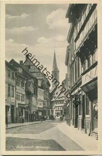 Halberstadt - Hoheweg - Verlag Otto Diederichs Halberstadt