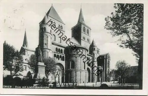 Trier - Dom mit Liebfrauenkirche gel. 1933