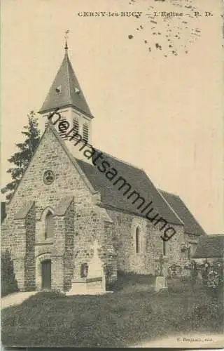 02870 Bucy-les-Cerny - l'Eglise - Feldpost