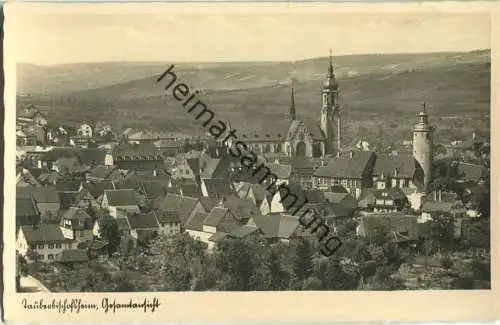 Tauberbischofsheim - Foto-Ansichtskarte - Verlag A. Weber & Co Stuttgart