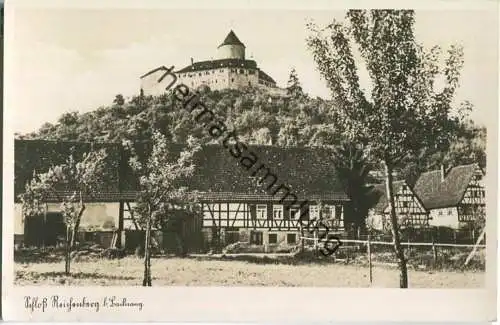 71504 Schloss Reichenberg bei Backnang - Foto-Ansichtskarte - Verlag Weber & Co Stuttgart