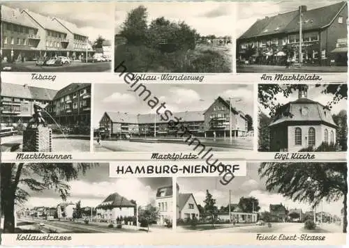 Hamburg-Niendorf - Kollaustraße - Foto-Ansichtskarte