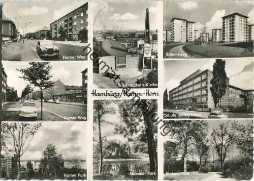 Hamburg-Hamm-Horn - Rhiemsweg - Foto-Ansichtskarte