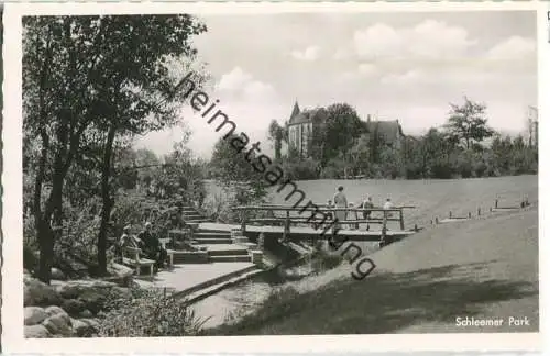 Hamburg-Billstedt - Schleemer Park - Foto-Ansichtskarte