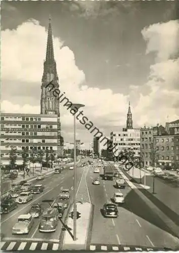 Hamburg - Ost-West-Straße - Foto-Ansichtskarte